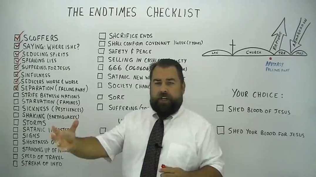 The End Times Checklist(By Robert Breaker)