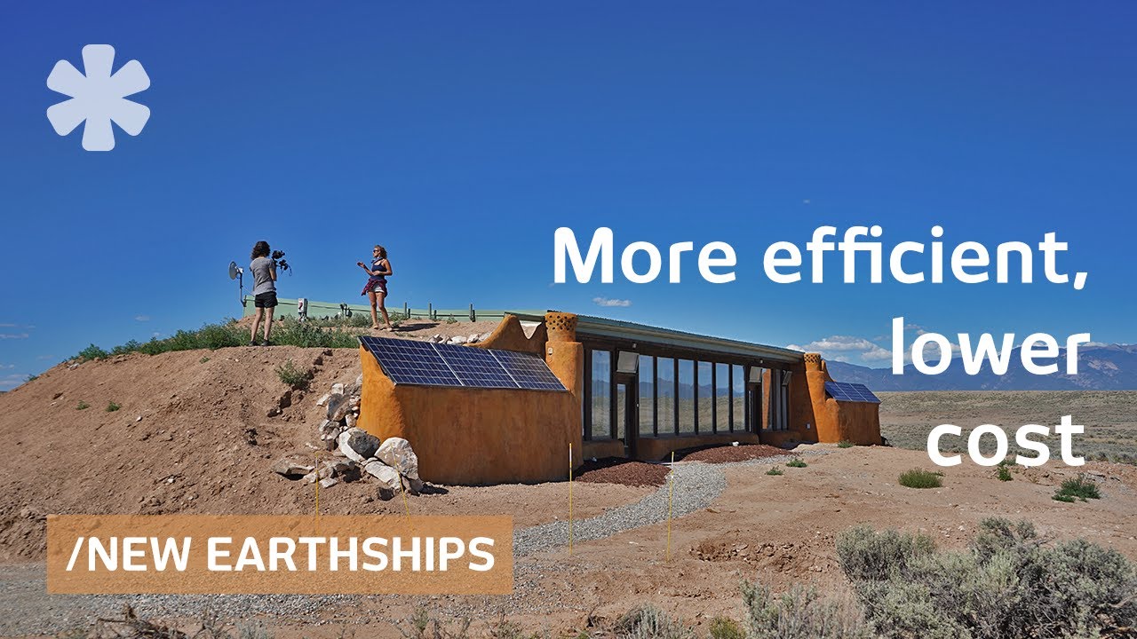 New Earthships capture more energy, water & food at lower cost