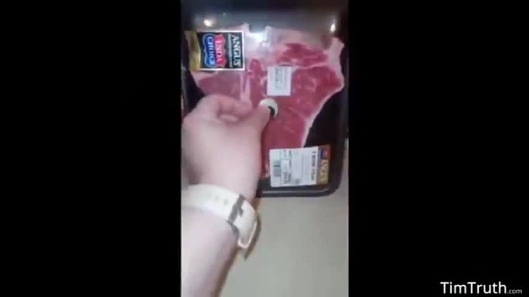 EXPOSED !! MAGNETS STICKING TO PACKAGED MEAT - THEY ARE PUTT