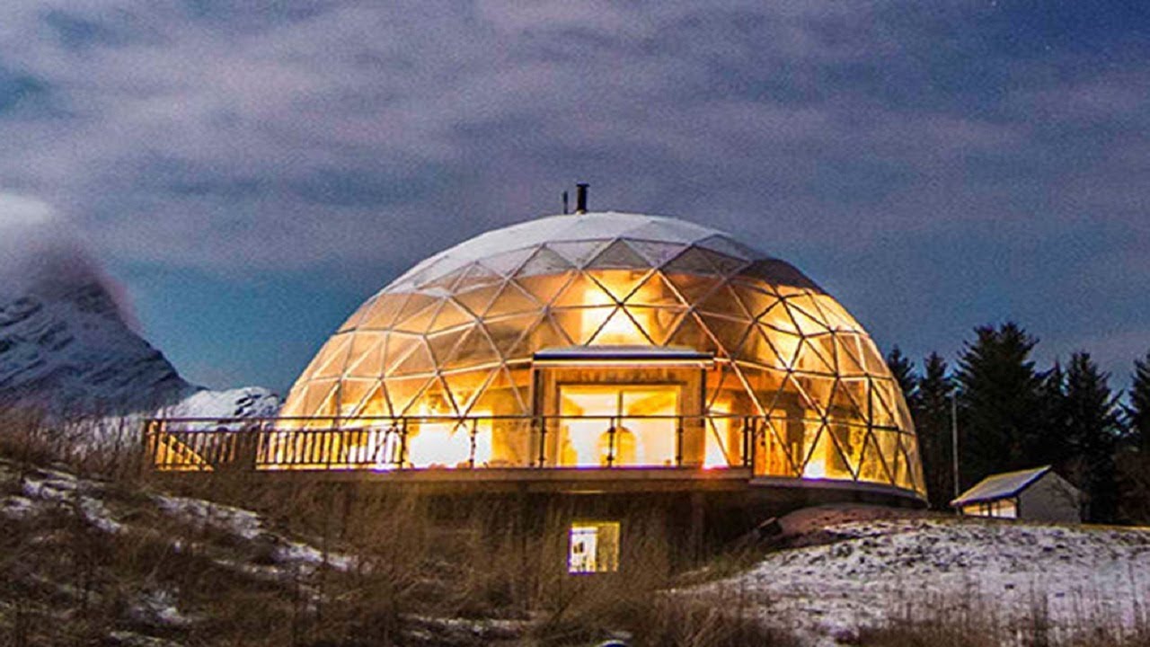 Norwegian Family Of 6 Constructed Their Dream Dome In The Arctic Circle