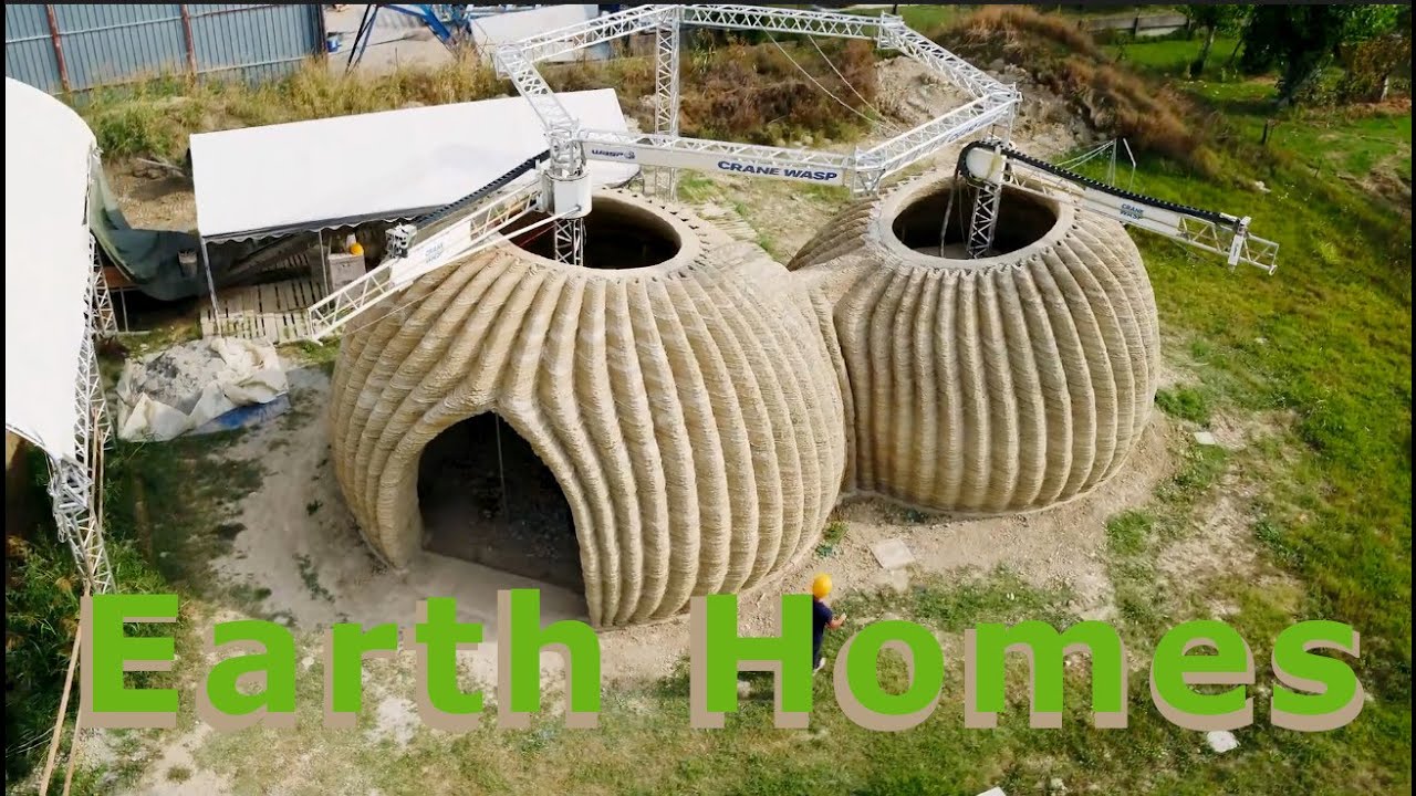 Potentially $0 HOUSE! Startup Seeks to Print Houses [WASP 3D] Tech