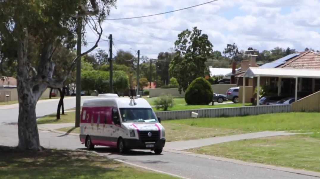 Australian Ice Cream Van - Greensleeves