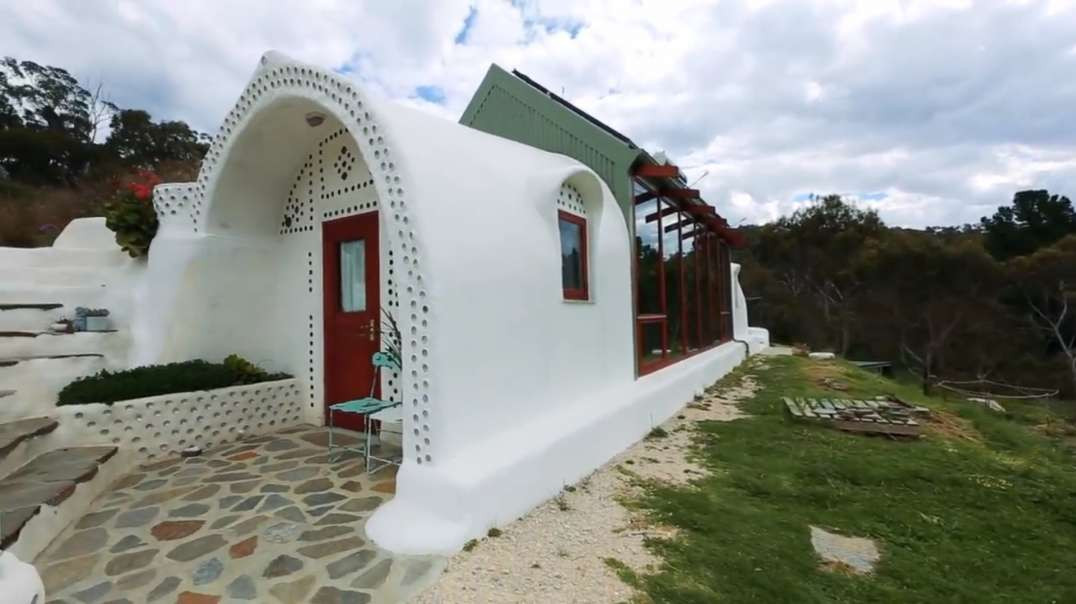 Incredible Small Off-Grid  Earthship Home