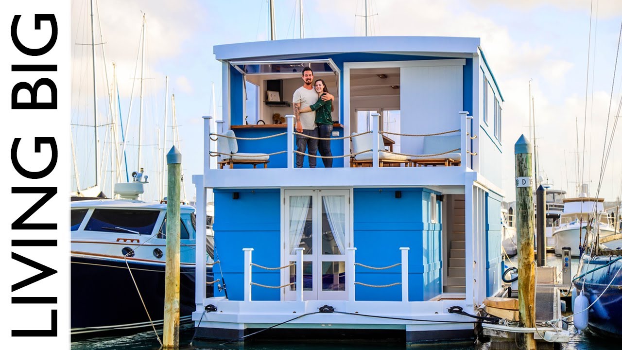 A Dream Life On The Water In An Amazing House Boat