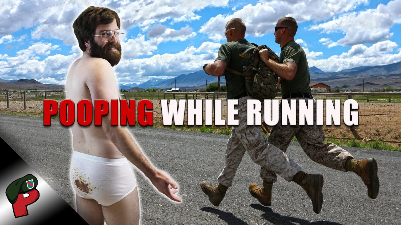 Pooping While Running | Grunt Speak Highlights