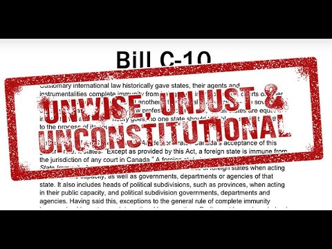 Bill C-10 Personal Response