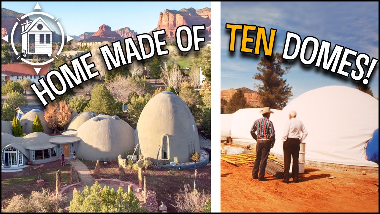 Dome Home - MADE OF 10 DOMES - Was Built w/ Balloons & Foam!