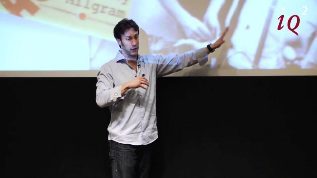 David Eagleman: Peer pressure and obedience to authority - IQ2 Talks