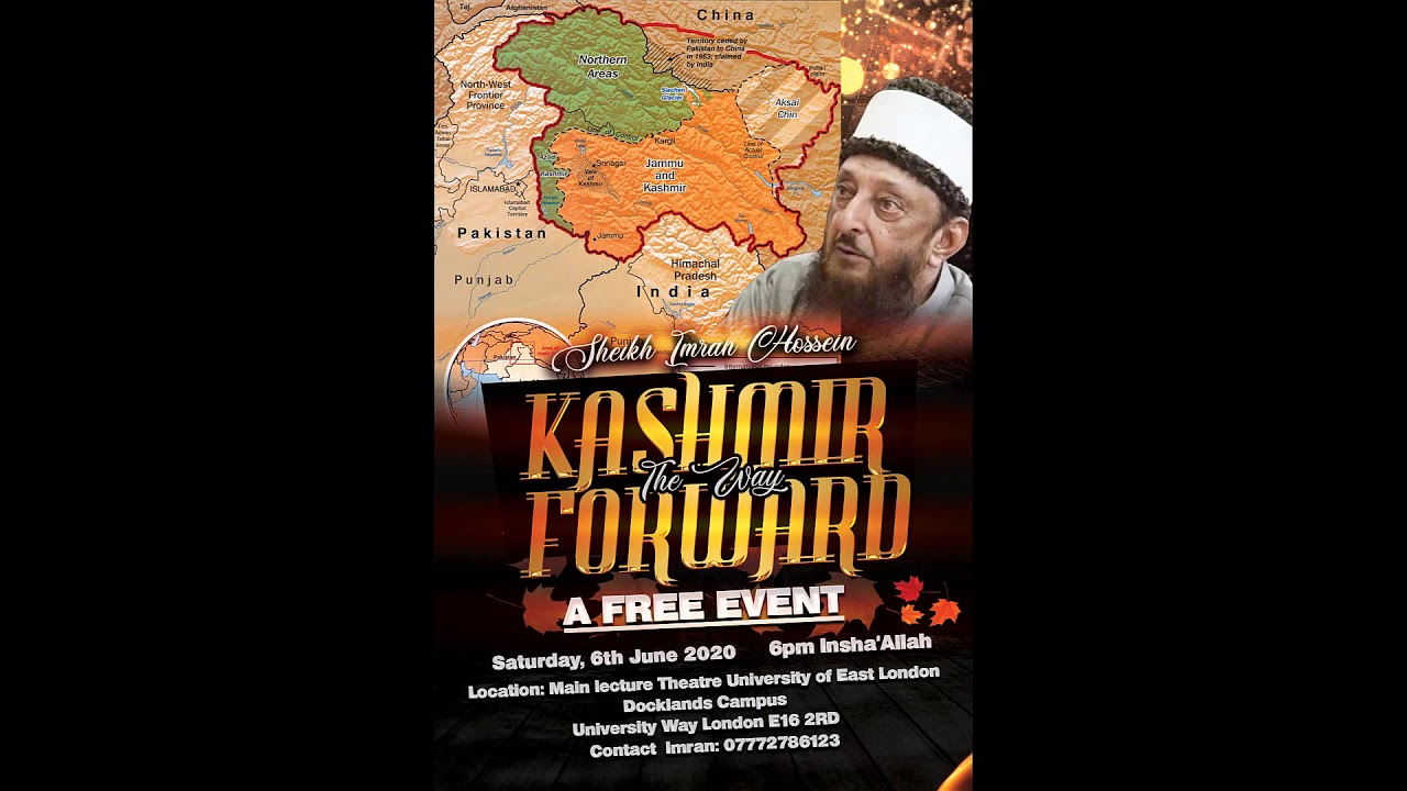 Kashmir The Way Forward NEW Lecture In London 06-06-2020