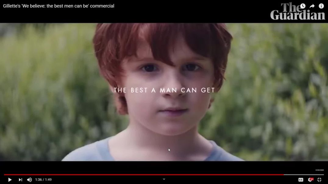 MGTOW Gillette makes an sjw anti male commercial (original air date: Jan 15, 2019)