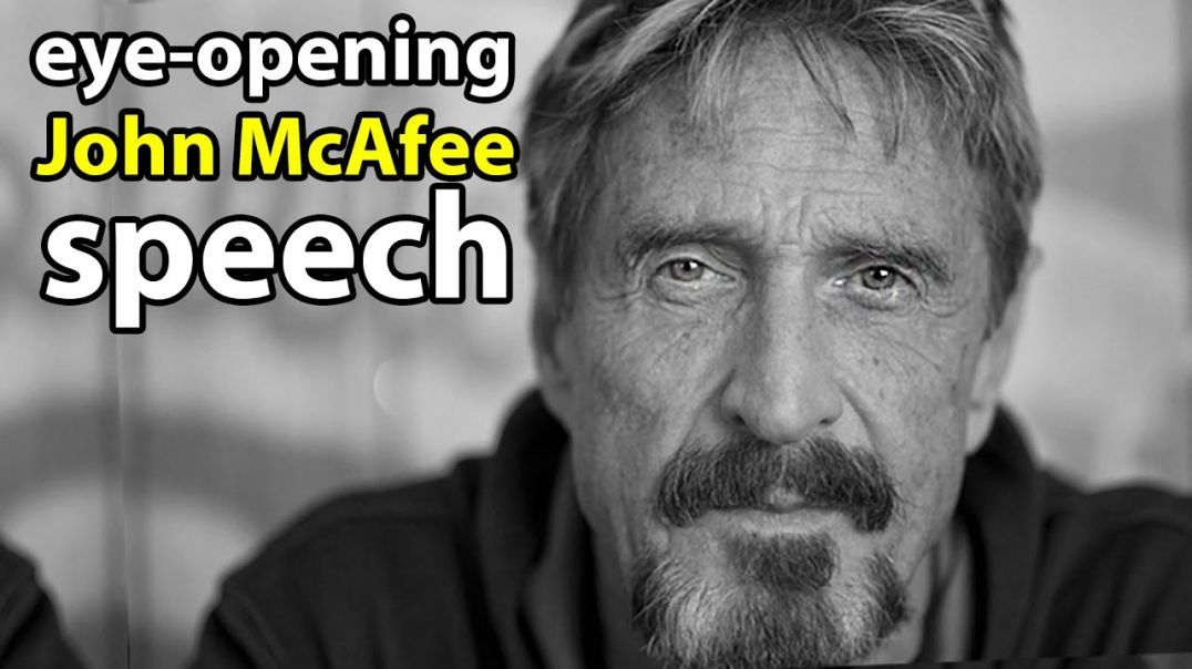 John McAfee`s speech about government, taxes, banks, corruption, and cryptocurrency | John McAfee