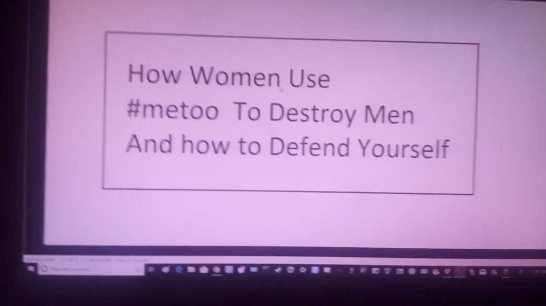 How to defend yourself against #metoo MGTOW (original air date: Dec 31, 2018)