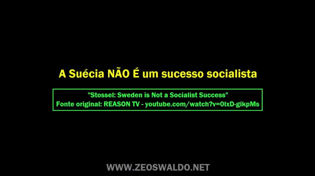 Porque a Suécia não é um sucesso socialista