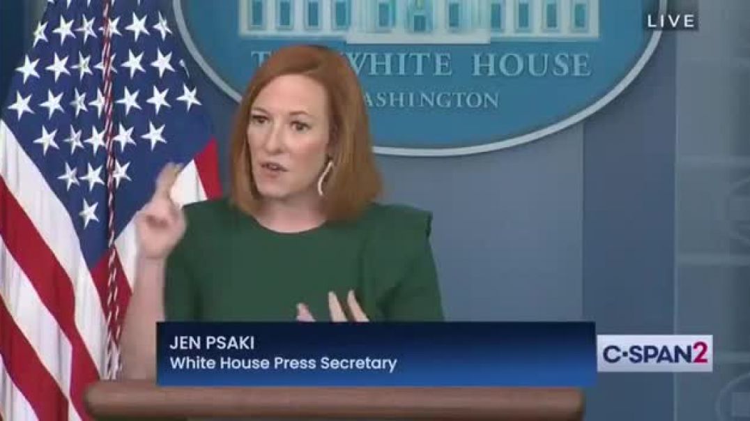 Jen Psaki Admits the Covid Vaccines Kill People.