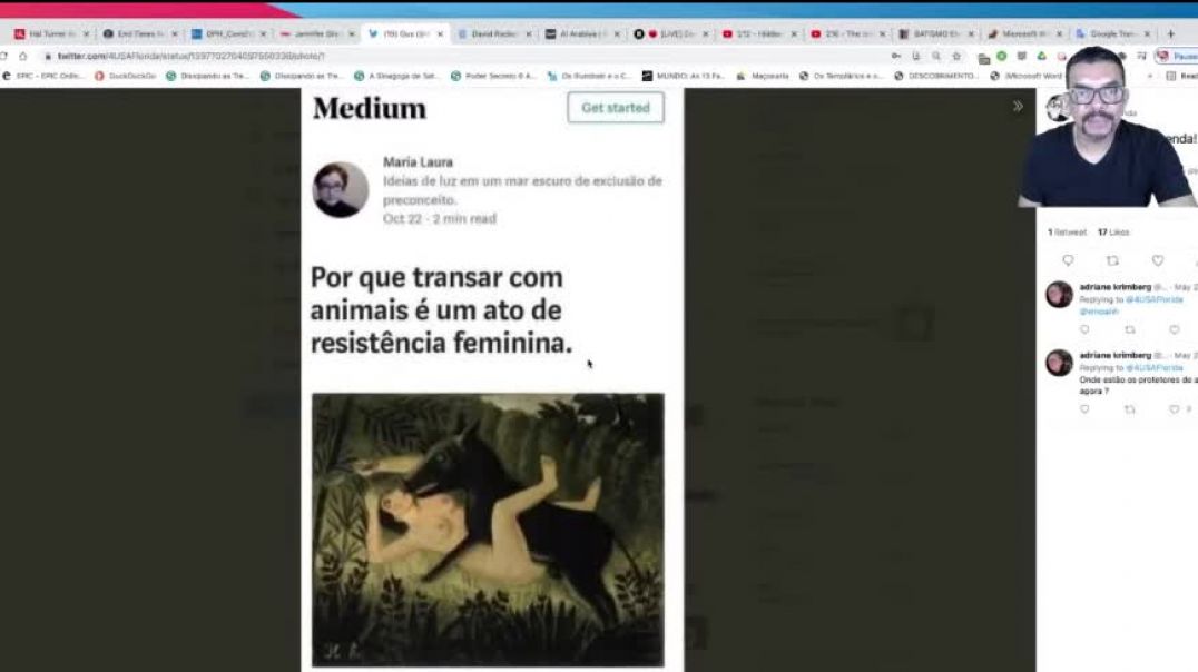 Feminista tenta normalizar a ZOOFILIA