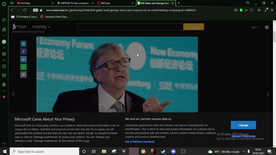 Bill gates & George soros "delink ourselves from unbridled profiteering"