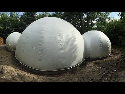 Construction of the Monolithic Protosphere Dome