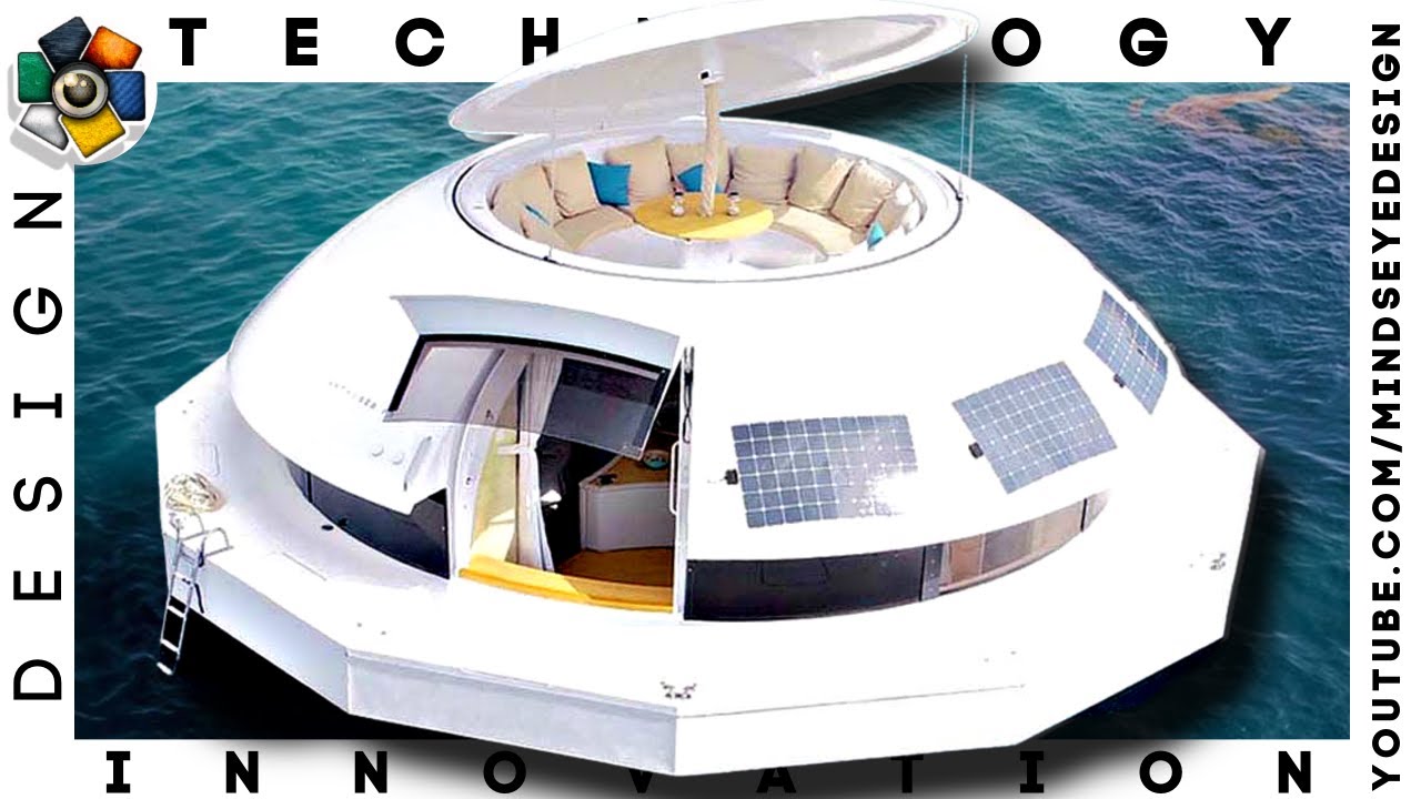 10 MOST INNOVATIVE HOUSEBOATS and FLOATING HOMES