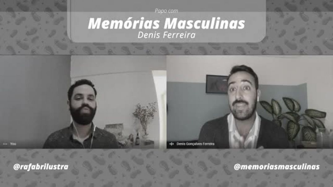 Homens vítimas de violência sexual  -  Denis Ferreira - Memórias Masculinas