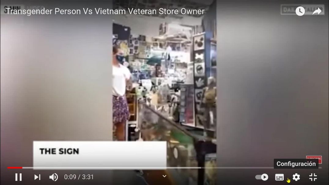 Transgender Person Vs Vietnam Veteran Store Owner