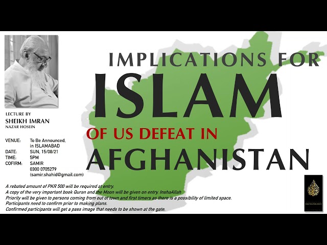 Implications For Islam Of Us Defeat In Afghanistan