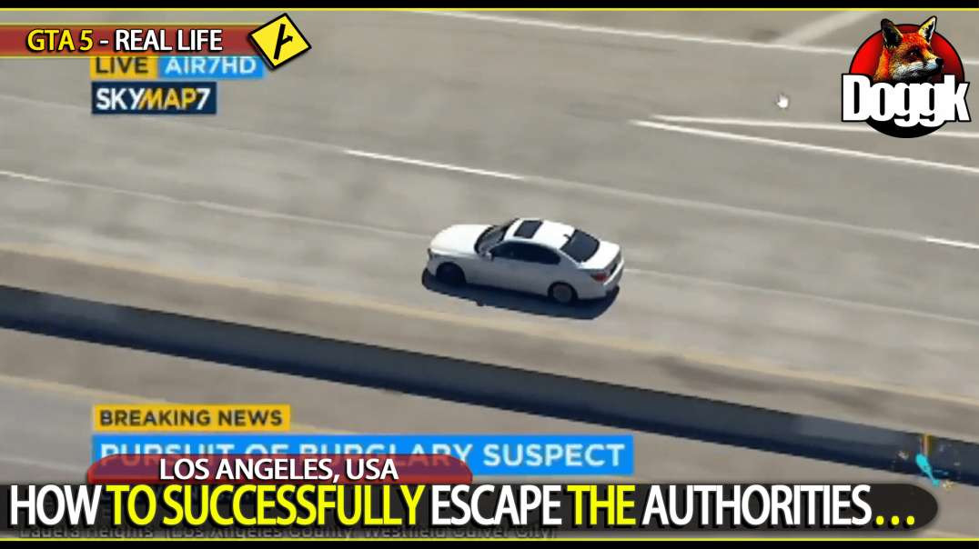 HOW TO SUCCESSFULLY ESCAPE THE AUTHORITIES.. (LOS ANGELES, USA)