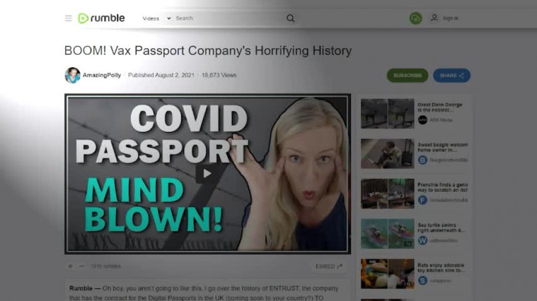 Digital Passport Company Run By NAZIs