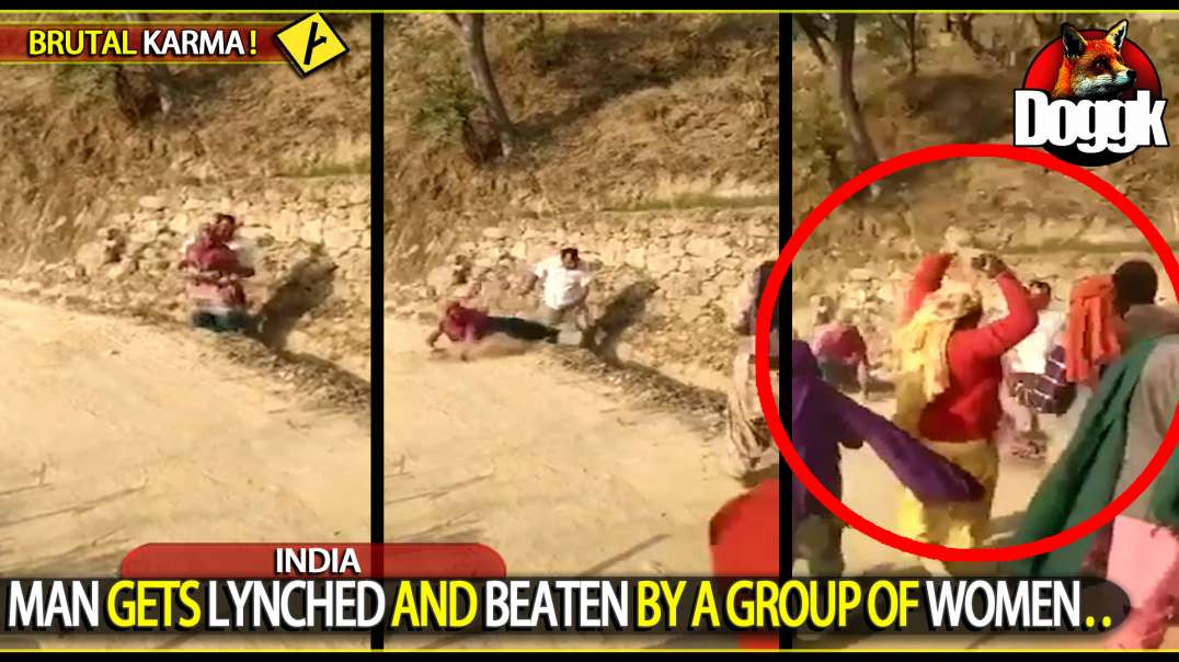 MAN GETS LYNCHED AND BEATEN BY A GROUP OF WOMEN... (INDIA)