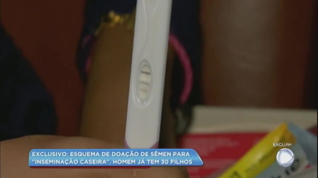 Homem realiza doação de sêmen para inseminação caseira