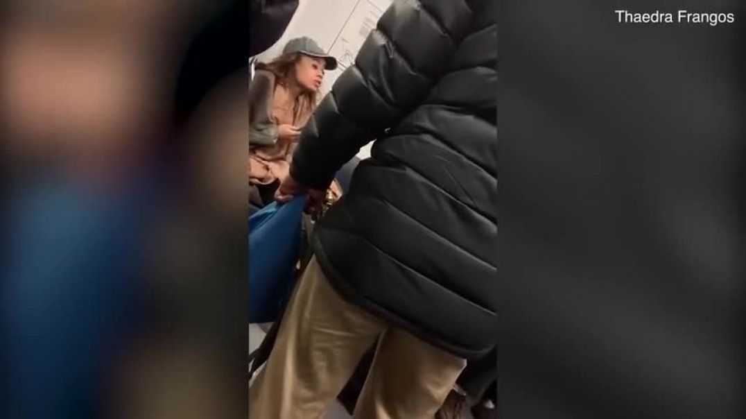 Femspreading passenger refuses to move her purse from a seat!!