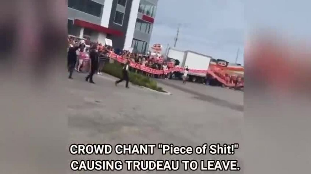 Canada Tudeau facing less than happy constituents (a lynch mob)