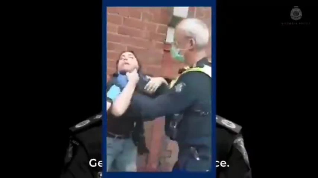 COMMISTRALIA Victoria Police - Chokehold The Bitch - Say the Feminist Arseholes.