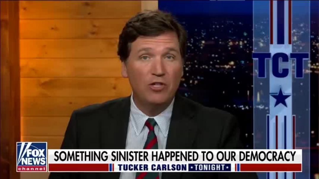 Tucker exposes authoritarianism here in America