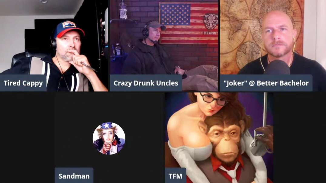 Aaron Clarey, Joker, Redonkulas, Sandman & TFM Chat - MGTOW