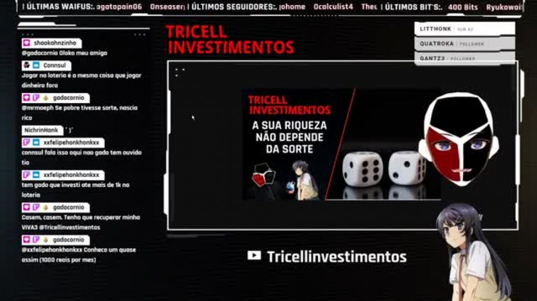 A SUA RIQUEZA NÃO DEPENDE DA SORTE - Tricell Investimentos