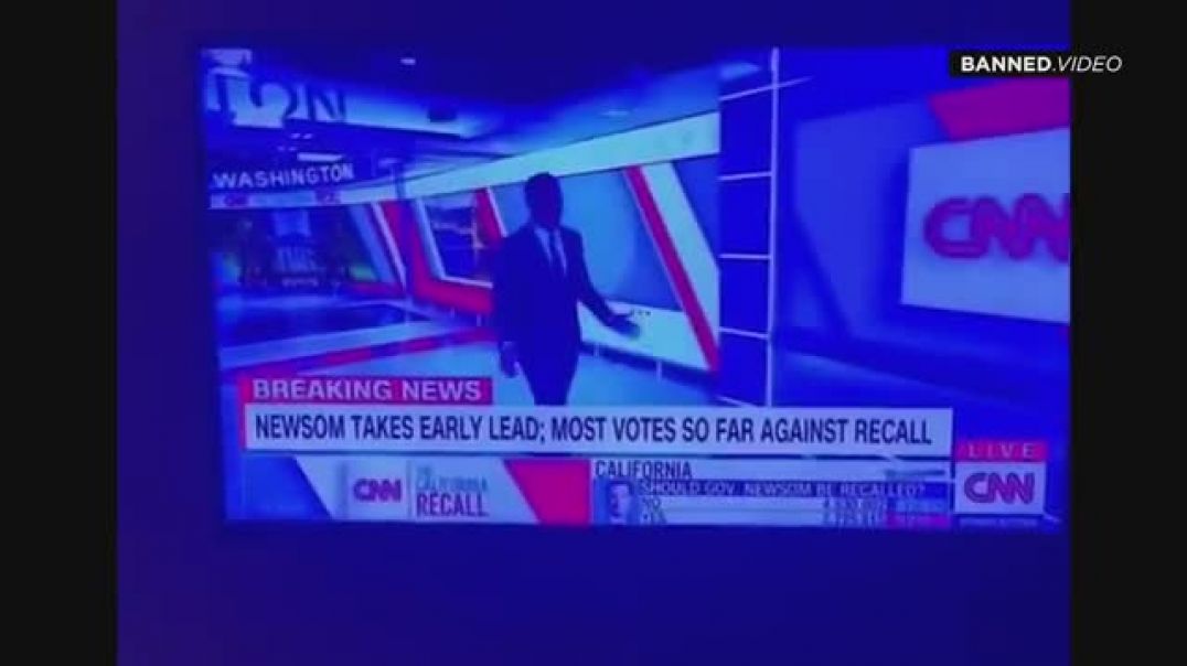 WTF! YES to Recall Drops 400K Votes LIVE on TV