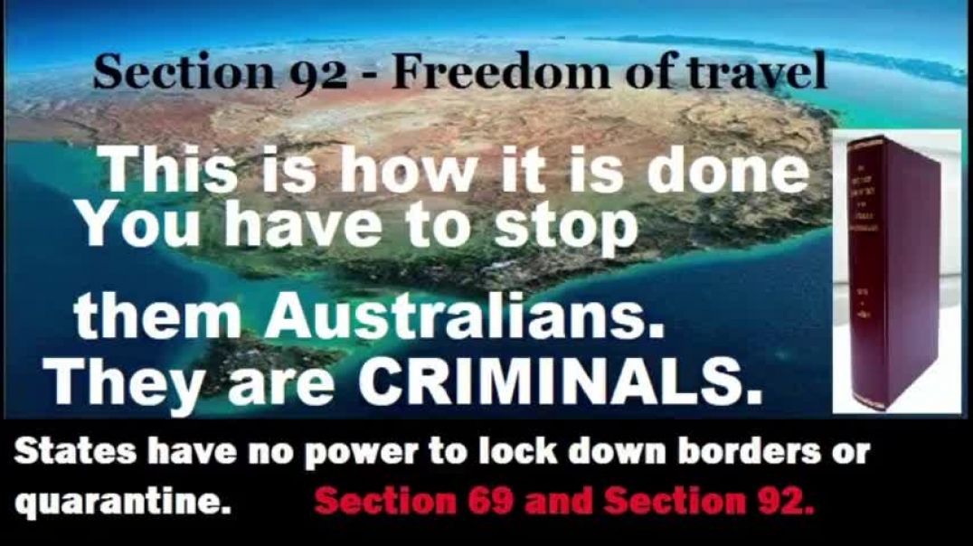 It's time for the rule of law in Australia.