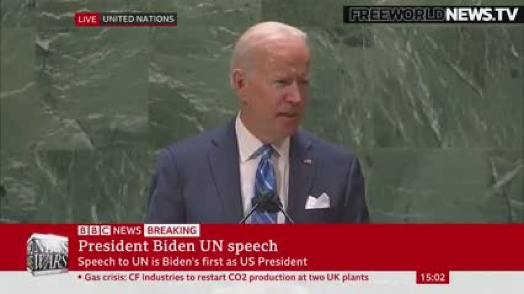 VIDEO: Biden Pledges Allegiance To U.N. In First General Assembly Speech