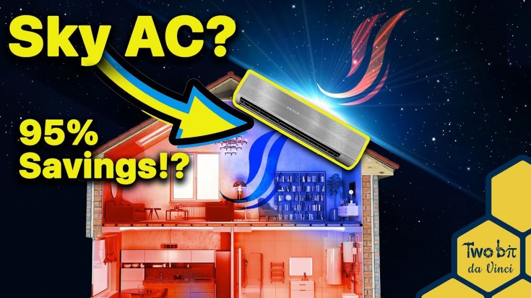 New AC Tech Sends Heat Into Space & Saves 95% On Cooling Bills!