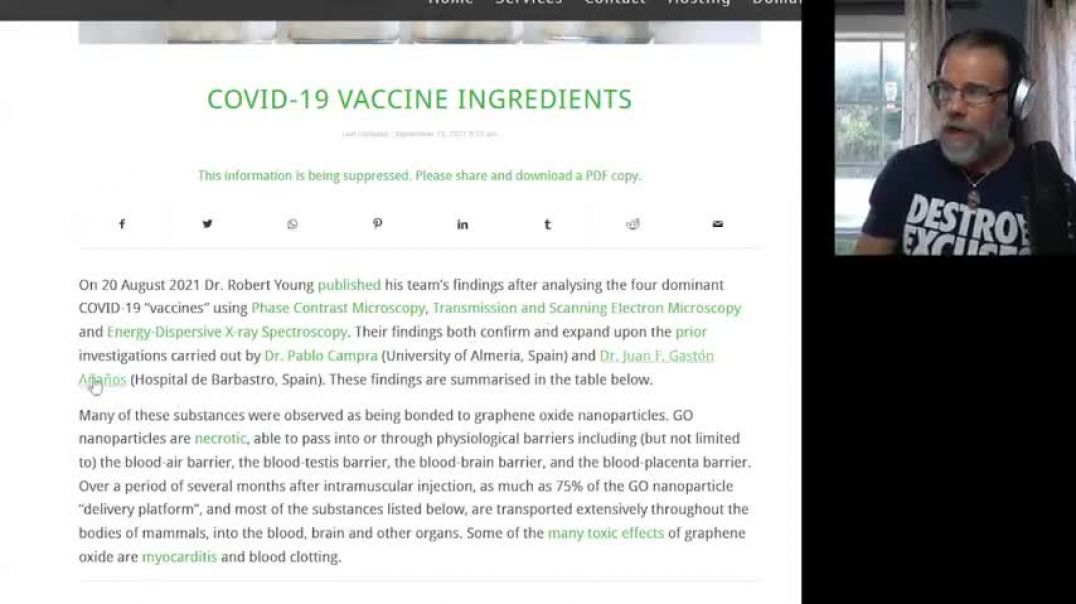 MUST SEE! VACCINE INGREDIENT LIST IDENTIFIED & EXPOSED!! GUESS WHAT’S IN EVERY ONE