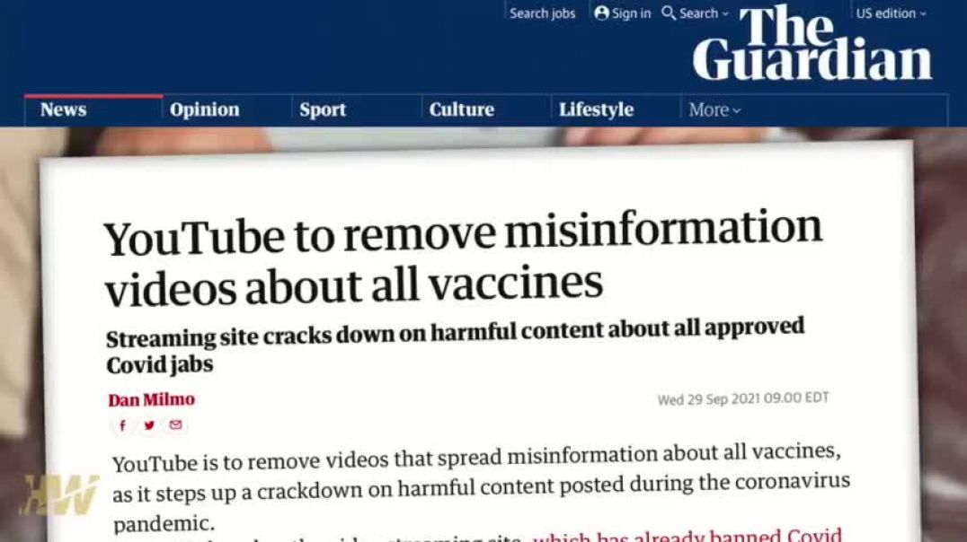 YOUTUBE EXPANDS BAN ON MISINFORMATION