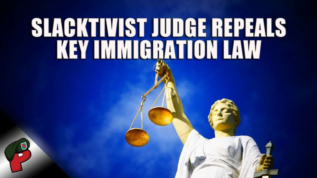 Slacktivist Judge Repeals Key Immigration Law | Grunt Speak Shorts