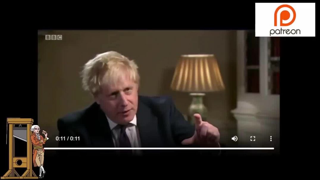 Prime Minister Johnson-s Mask Slips In Contemptuous Interview!