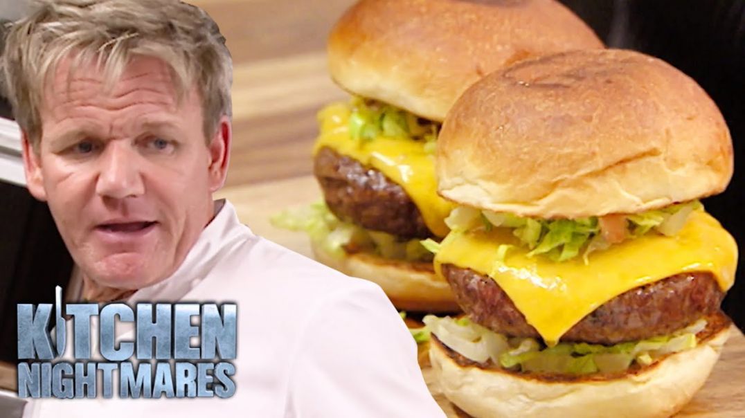 Chef Gordon Ramsay Makes A Cheap Burger For A Fancy Bistro | Kitchen Nightmares