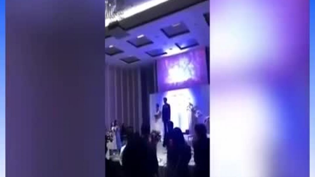 Noivo mostra vídeo de traição no própria casamento