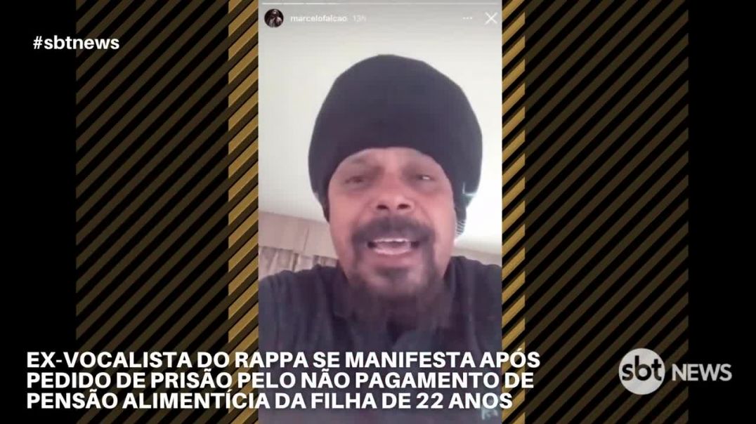 Ex-Rappa, cantor Falcão se manifesta após pedido de prisão por não pagamento de pensão _ SBT News