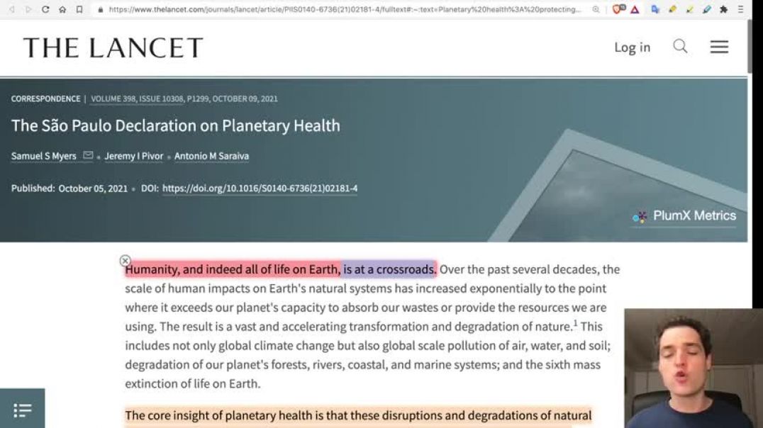 Lancet's 'Great Transition' for 'Planetary Health' (eat ze bugs)