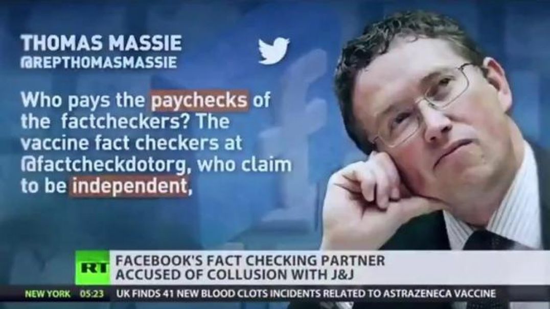 Facebook Fact Checker owns $1.8 BILLION Stock in Vaccine Company - "People's Lives are Endangered"