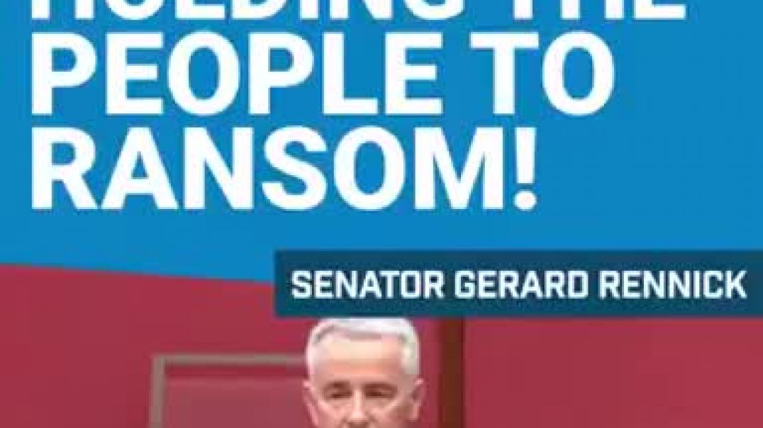 AUSTRALIAN SENATOR GERARD RENNICK TELLS EVERYONE WHAT REALLY GOES ON BEHIND THE SCENES