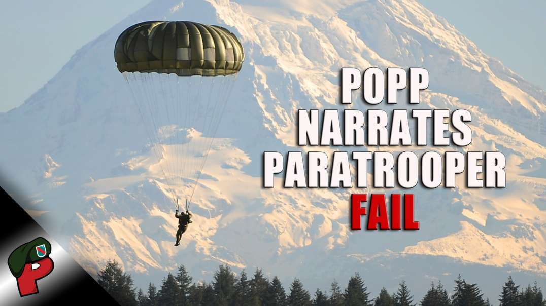 ⁣Popp Narrates a Paratrooper Fail | Grunt Speak Shorts